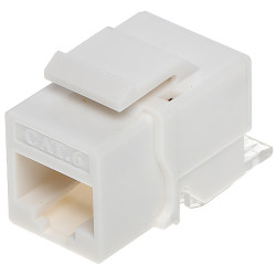 Keystone RJ45 UTP kat. 6 priključak bez alata bijeli LAN mrežni modul Patch panel set 100 komada Delta FX-RJ45-61*P100