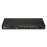 24-pordiline PoE Gigabit Ethernet võrgulüliti 2x Uplink 2x SFP 19-tolline RACK Watchdog VLAN Extend 250m 300W CUDY GS1026PS2