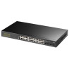 Switch Gwiriavus 24 Porth Gigabit Ethernet 4 SFP L3 VLAN QoS Rack 19 modfedd Hyb Rhwydwaith Proffesiynol CUDY GS2024S2