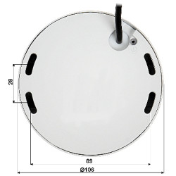 Vandal-proof 4-in-1 Starlight 1080p 2.8mm IR 30m Microphone IP67 IK10 CCTV Camera DAHUA HAC-HDBW2241F-A-028