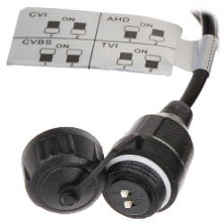 Vandal-proof 4-in-1 Starlight 1080p 2.8mm IR 30m Microphone IP67 IK10 CCTV Camera DAHUA HAC-HDBW2241F-A-028