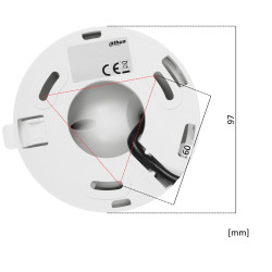 Kamera 4K UHD Smart Dual Light IP67 Mikrofon 2.8mm Sudut Pandang Luas Pemantauan Luar Ruangan DAHUA HAC-HDW1801CLQ-IL-A-0280B-S3