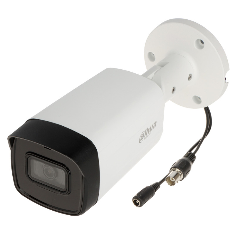 Kamera 4w1 AHD CVI TVI CVBS 1080p 2Mpx IR 80m Mikrofon IP67 Zewnętrzna Tubowa Monitoring DAHUA HAC-HFW1200TH-I8-A-0360B-S6