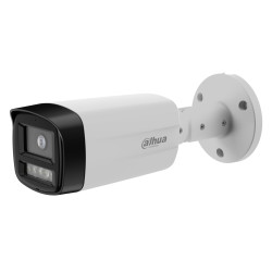 4in1 kamera AHD CVI TVI CVBS Full-Color 1080p 2Mpx objektīvs 3.6mm mikrofons LED apgaismotājs 40m IP67 metāla DAHUA HAC-HFW1239T