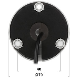 Telecamera 4in1 4K 8Mpx IR 80m Microfono IP67 Esterna Bullet Ibrida AHD CVI TVI CVBS DAHUA HAC-HFW1800TL-A-0360