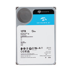 Harddisk for CCTV-opptaker 12TB SATA III 3.5 tommer 24/7 for videoovervåking NVR DVR HDD intern SEAGATE HDD-ST12000VE003