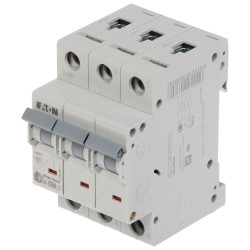 3상 차단기 50A C특성 6kA 설치용 퓨즈 S303 DIN 레일 TS-35 모듈형 EATON HN-C50/3