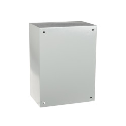 IP66 IK10 スチール製密閉型筐体 屋外用取り付けボックス 205x300x400mm グレー 露出型キャビネット Delta HOC-403020