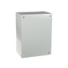 Герметычны сталёвы корпус IP66 IK10 мантажная скрынка вонкавая 205x300x400мм шэрая навясная шафа Delta HOC-403020