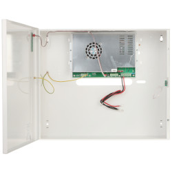 Impulsinis buferinis maitinimo šaltinis 24V 10A 276W CCTV KD Grade 2 IP20 metalinis korpusas PULSAR HPSG2-24V10A-D