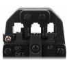 Professional Modular Connector Crimping Tool RJ45 RJ12 RJ11 RJ9 Metal Wire Stripper LAN CCTV Network Lock Delta HT-2008AR