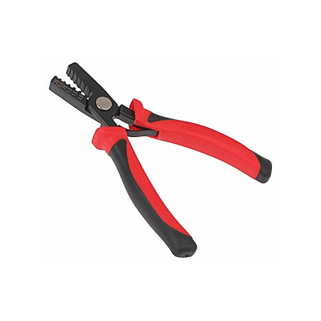 Crimpatrice manuale per capicorda isolati e non isolati 0.25-2.5mm2 struttura in acciaio resistente Delta HT-A261