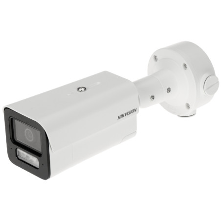 Caméra IP 4Mpx DarkFighter 2.0 Smart Hybrid Light 80m WDR Audio Alarme IVS DeepinViewX Hikvision IDS-2CD2T47G2-XS/PP 2.8MM PL(PO