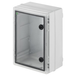 Hermetisches Gehäuse IP65 IK08 Montagebox mit Stahlplatte 252x352x142mm grau RAL7035 Elektro-Plast Nasielsk INDUSTRIAL/252X352X1