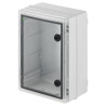 Герметычны корпус IP65 IK08 мантажная скрынка са сталёвай пласцінай 252x352x142 мм шэры RAL7035 Elektro-Plast Nasielsk INDUSTRIA