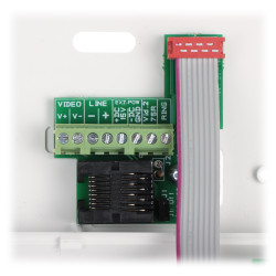 Digital videodørtelefon med rør LCD 4 tommer magnetisk system ACO CDNP Inspiro Familio ACO INS-MPR/4