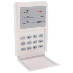 Clavier de zone LED pour systèmes d'alarme contrôle d'accès relais sortie gâche alarmes domestiques SATEL INT-S-GR