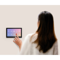 10인치 터치식 조작기 보안 시스템용 블랙 정전식 스크린 SATEL INT-TSH210-B