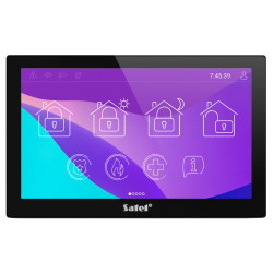 10인치 터치식 조작기 보안 시스템용 블랙 정전식 스크린 SATEL INT-TSH210-B