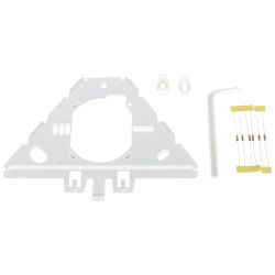 Grafisch 10 inch bediendeel voor INTEGRA VERSA PERFECTA alarmsystemen wit touchscreen SATEL INT-TSH210-W