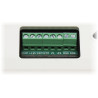 Sensorisk tastatur med 7 tommer touchskærm til INTEGRA alarmsystemer hvidt moderne design SATEL INT-TSI-W