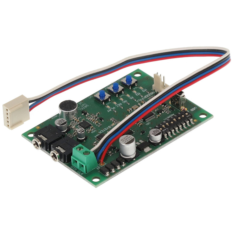 Voice module for INTEGRA VERSA alarm control panels speech synthesizer remote control DTMF voice notification SATEL INT-VG