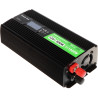 Penyongsang Voltan 12V ke 230V 500W/1000W Gelombang Sinus Tulen LCD USB QC3.0 DC/AC Penyongsang Kereta Solar Green Cell INV/12P5