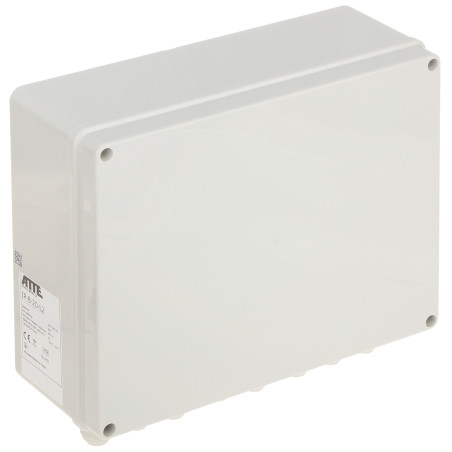 8portový PoE switch ve venkovním krytu IP56 Gigabit Uplink napájecí zdroj 96W montážní sada CCTV LAN ATTE IP-8-20-L2