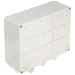 8 portos PoE switch kültéri IP56 házban Gigabit Uplink 96W tápegység CCTV LAN szerelőkészlet ATTE IP-8-20-L2