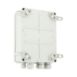5 prievadų PoE jungiklis 10/100Mbps 90W IP56 išorinis korpusas 55V maitinimo šaltinis CCTV IP ATTE IPB-5-10A-M2