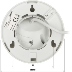 กล้อง IP 8MP 4K WizSense WizColor LED 30m ไมโครโฟน IP67 PoE มุมกว้าง 110 องศา AI-ISP DAHUA IPC-HDW2849T-S-LED-0280B-PRO