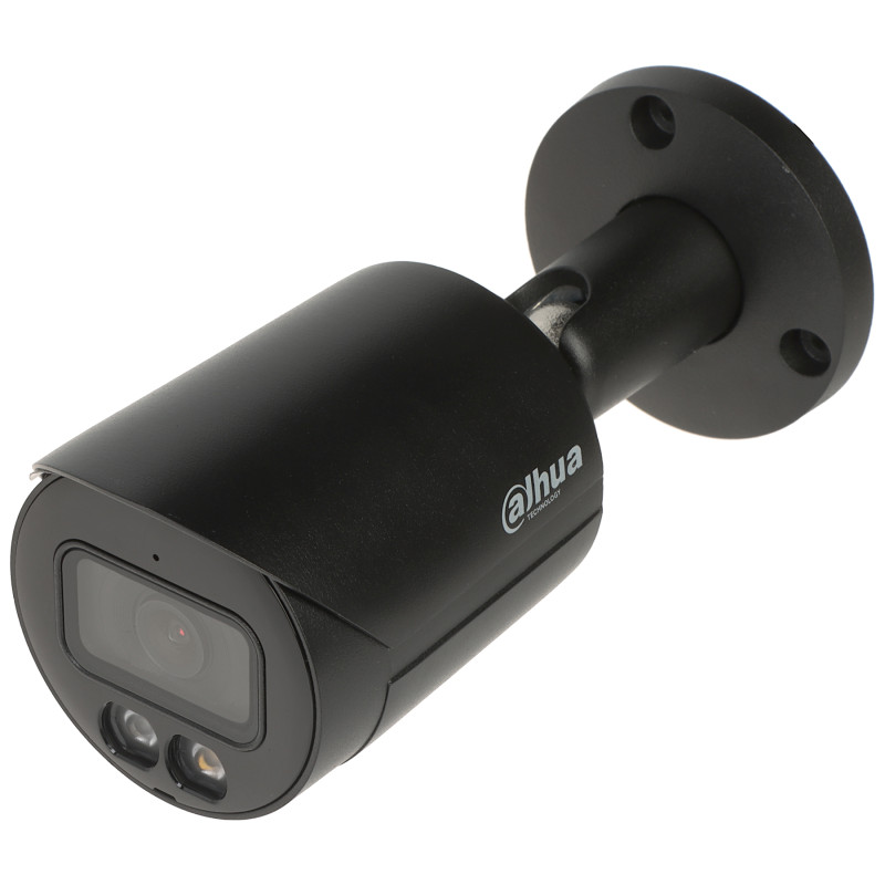 6MP 4K Smart Dual Light WizSense Full Color WDR IR 30m IP kamera 2.8mm objektīvs IP67 mikrofons melna DAHUA IPC-HFW2649S-S-IL-02