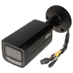 4K 8Mpx IP tubová kamera WizSense Smart Dual Illumination IR 60m LED 50m mikrofón SD IP67 čierna DAHUA IPC-HFW2849T-AS-IL-0360B-