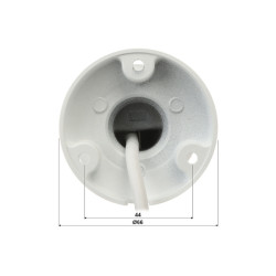 8Mpx 4K UHD ColorHunter Wise-ISP Tri-Guard IP Camera 2.8mm Lens 40m IR LED Audio PoE IP67 Active Deterrence UNIVIEW IPC2128SB-AD