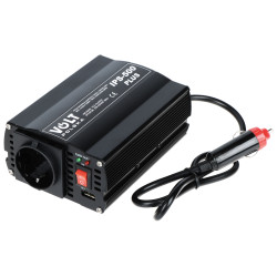 Menič napätia DC/AC 12V na 230V 500VA 350W USB napájací modul automobilový menič VOLT IPS-500-PLUS