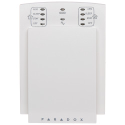 Clavier LED pour système d'alarme Spectra Magellan 10 zones vertical blanc PARADOX K10V-N3Q