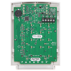 LED клавиатура за алармена система Spectra Magellan 10-зонова вертикална бяла PARADOX K10V-N3Q