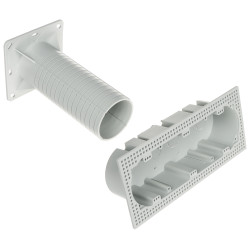 Multiple electrical installation box for thermal insulation facades triple flush-mounted insulation box KOPOS KEZ-3-KB