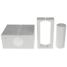 Multiple electrical installation box for facade insulation triple flush-mounted insulating box KOPOS KEZ-3-KB