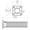断熱外壁用電気設備ボックス 50-300mm 埋込型断熱取付ボックス KOPOS KEZ-300-KB