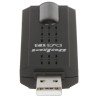Digital Terrestrial and Cable TV Receiver for PC Laptop HEVC H.265 DAB+ FM PVR Full HD REBEL KOM-1060