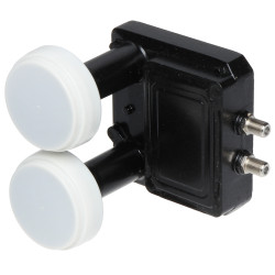 衛星モノブロックツイン 6度 Astra Hotbird 0.2dB DiSEqC LNB 80cmアンテナ用 高信号品質 INVERTO KONW/MONOBLOCK-TWIN