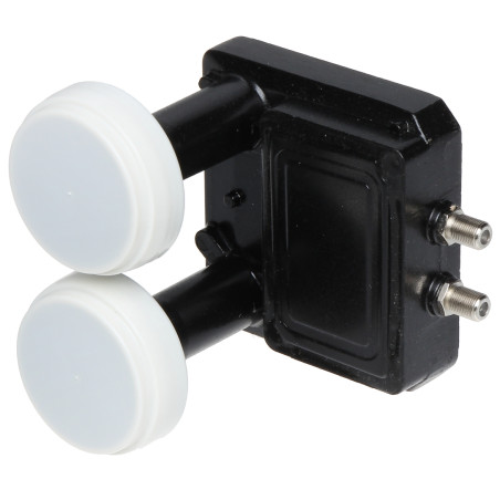衛星モノブロックツイン 6度 Astra Hotbird 0.2dB DiSEqC LNB 80cmアンテナ用 高信号品質 INVERTO KONW/MONOBLOCK-TWIN