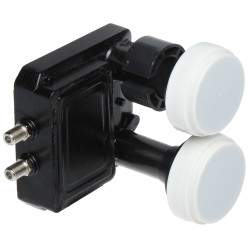 Спадарожнікавы канвэртар Monoblock Twin 6 градусаў Astra Hotbird 0.2dB DiSEqC LNB для антэны 80см Высокая якасць сігналу INVERTO