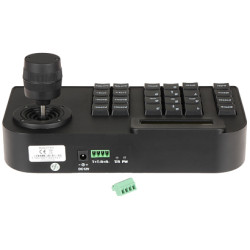 מקלדת שליטה RS-485 למצלמות PTZ ו-Motozoom עם ג'ויסטיק 3D ומסך LCD לבקרת CCTV Apti KT-610