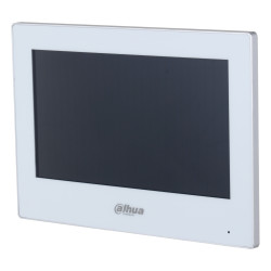 Hybride Video-intercomset Wi-Fi 4-draads 7 inch Touchscreen IP66 IR P2P Mobiele App DMSS DAHUA KTH01