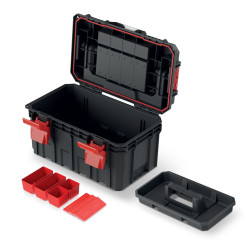 Tööriistakast töökoja organiseerija IP55 tihendiga tööplatvorm kandekast professionaalne tööriistakohver Kistenberg KXSA4530F