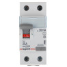 Einphasiger Fehlerstromschutzschalter Typ AC 30mA 25A RCD für DIN-Schiene TS-35 LEGRAND LE-411509