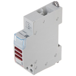 Legrand tredobbelt rød LED-signallampe til DIN-skinne TS-35 modulær strømindikator LEGRAND LE-412933