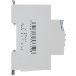 Háromszoros LED jelzőlámpa TS-35 DIN sínre 230V AC fázisjelző piros sárga zöld LEGRAND LE-412934